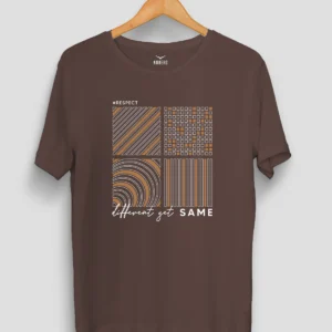 different yet same classic fit t shirt